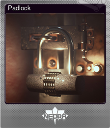 Series 1 - Card 2 of 6 - Padlock