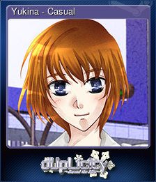 Series 1 - Card 7 of 8 - Yukina - Casual