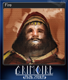 Series 1 - Card 2 of 6 - Fire