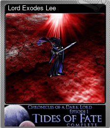 Series 1 - Card 1 of 5 - Lord Exodes Lee