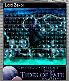 Series 1 - Card 3 of 5 - Lord Zexor