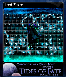 Series 1 - Card 3 of 5 - Lord Zexor