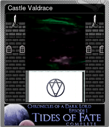 Series 1 - Card 4 of 5 - Castle Valdrace