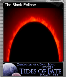 Series 1 - Card 5 of 5 - The Black Eclipse