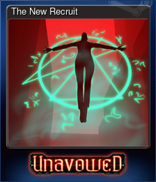 Series 1 - Card 6 of 6 - The New Recruit