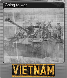 Series 1 - Card 6 of 6 - Going to war