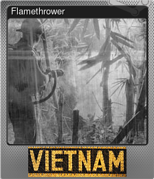 Series 1 - Card 2 of 6 - Flamethrower