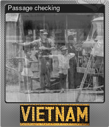 Series 1 - Card 4 of 6 - Passage checking