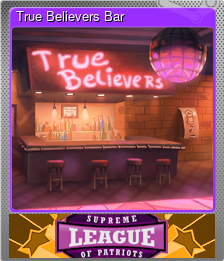 Series 1 - Card 9 of 10 - True Believers Bar