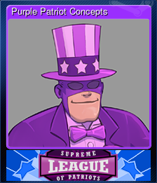 Series 1 - Card 7 of 10 - Purple Patriot Concepts