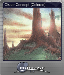 Series 1 - Card 6 of 13 - Okaar Concept (Colored)