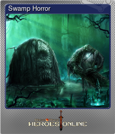 Series 1 - Card 3 of 7 - Swamp Horror