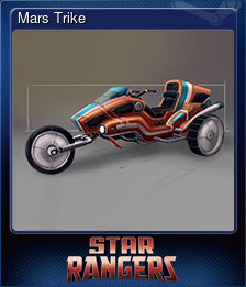 Series 1 - Card 5 of 5 - Mars Trike