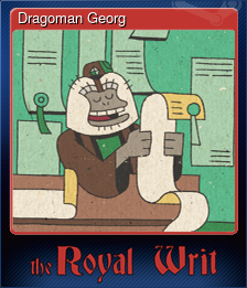 Series 1 - Card 6 of 8 - Dragoman Georg