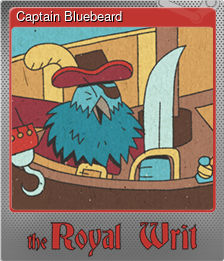 Series 1 - Card 7 of 8 - Captain Bluebeard