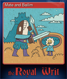 Series 1 - Card 3 of 8 - Mate and Bailim