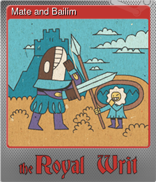 Series 1 - Card 3 of 8 - Mate and Bailim