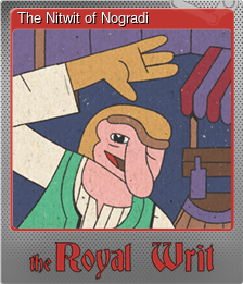 Series 1 - Card 4 of 8 - The Nitwit of Nogradi