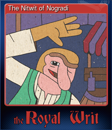 Series 1 - Card 4 of 8 - The Nitwit of Nogradi