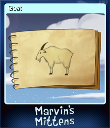 Series 1 - Card 5 of 6 - Goat