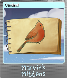 Series 1 - Card 3 of 6 - Cardinal