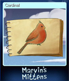 Series 1 - Card 3 of 6 - Cardinal