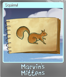 Series 1 - Card 6 of 6 - Squirrel