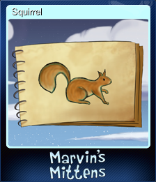 Series 1 - Card 6 of 6 - Squirrel