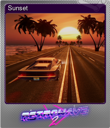 Series 1 - Card 5 of 9 - Sunset