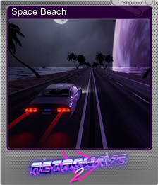 Series 1 - Card 7 of 9 - Space Beach