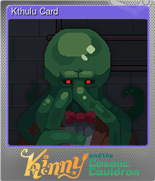 Series 1 - Card 5 of 5 - Kthulu Card