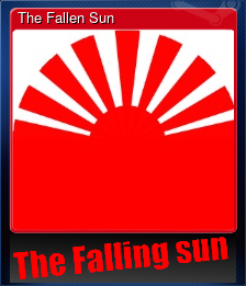 Series 1 - Card 4 of 5 - The Fallen Sun