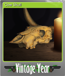 Series 1 - Card 5 of 5 - Cow Skull