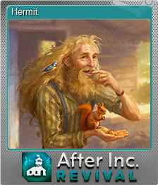 Series 1 - Card 3 of 9 - Hermit
