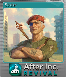 Series 1 - Card 8 of 9 - Soldier