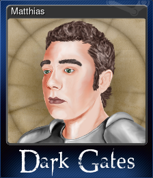 Series 1 - Card 5 of 6 - Matthias