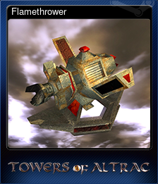 Series 1 - Card 10 of 15 - Flamethrower