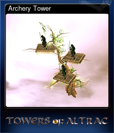 Series 1 - Card 3 of 15 - Archery Tower