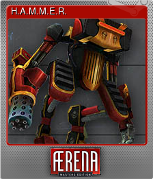 Series 1 - Card 4 of 5 - H.A.M.M.E.R.