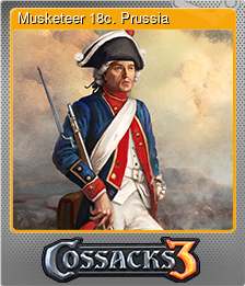 Series 1 - Card 5 of 8 - Musketeer 18c. Prussia