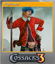 Series 1 - Card 2 of 8 - Highlander