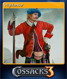Series 1 - Card 2 of 8 - Highlander