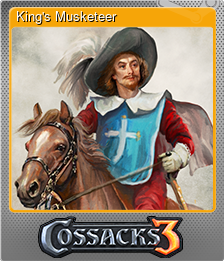 Series 1 - Card 4 of 8 - King's Musketeer