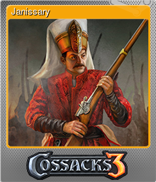 Series 1 - Card 3 of 8 - Janissary