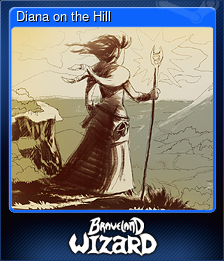 Series 1 - Card 2 of 5 - Diana on the Hill