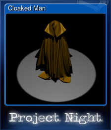 Series 1 - Card 7 of 7 - Cloaked Man