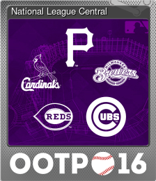 Series 1 - Card 5 of 6 - National League Central