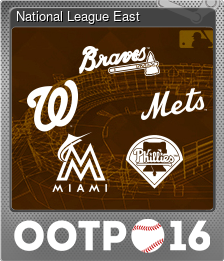 Series 1 - Card 4 of 6 - National League East