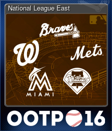 Series 1 - Card 4 of 6 - National League East