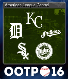 Series 1 - Card 1 of 6 - American League Central